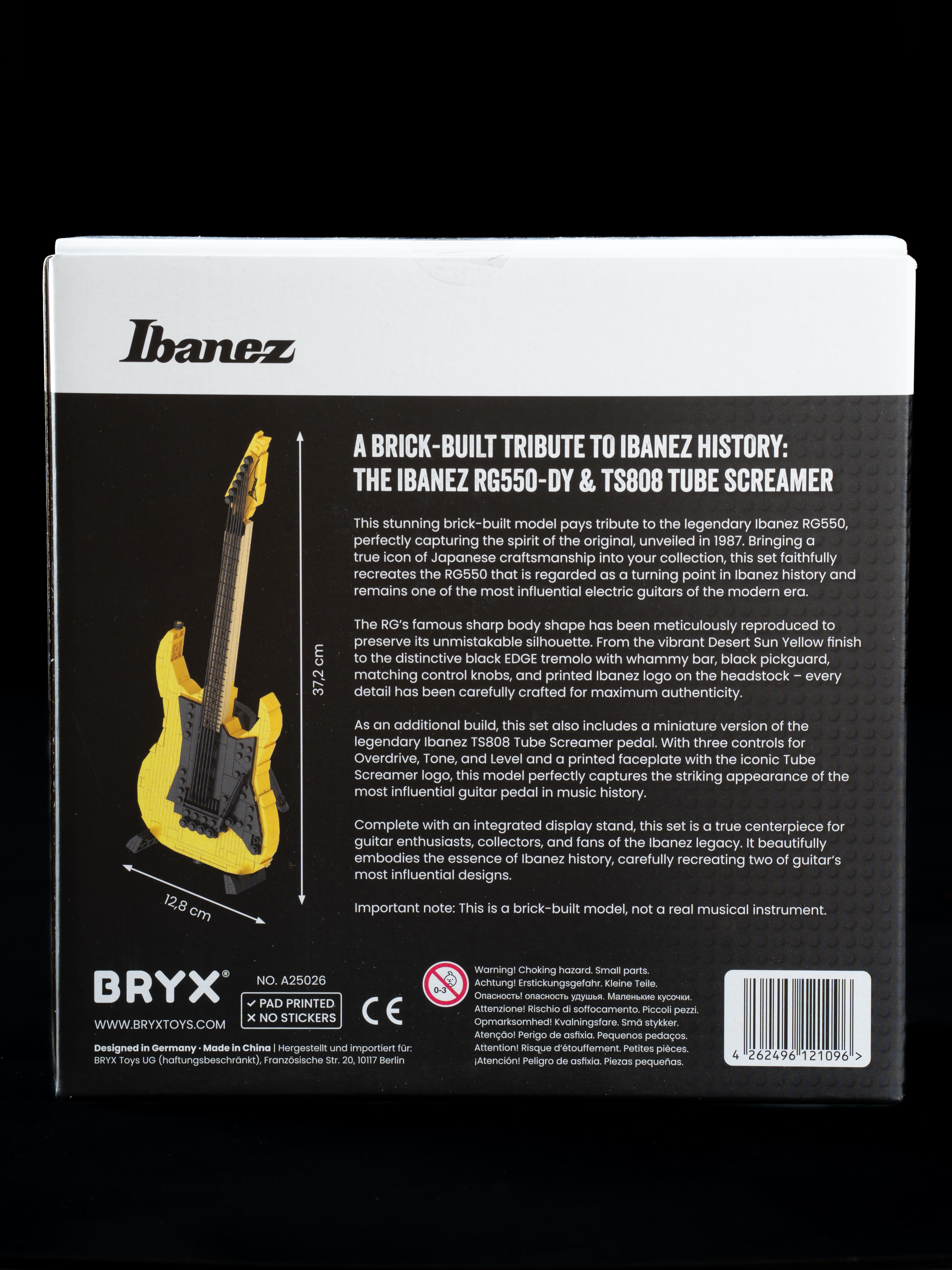 Ibanez Bryx RG550-DY & TS808 - 411 Teile