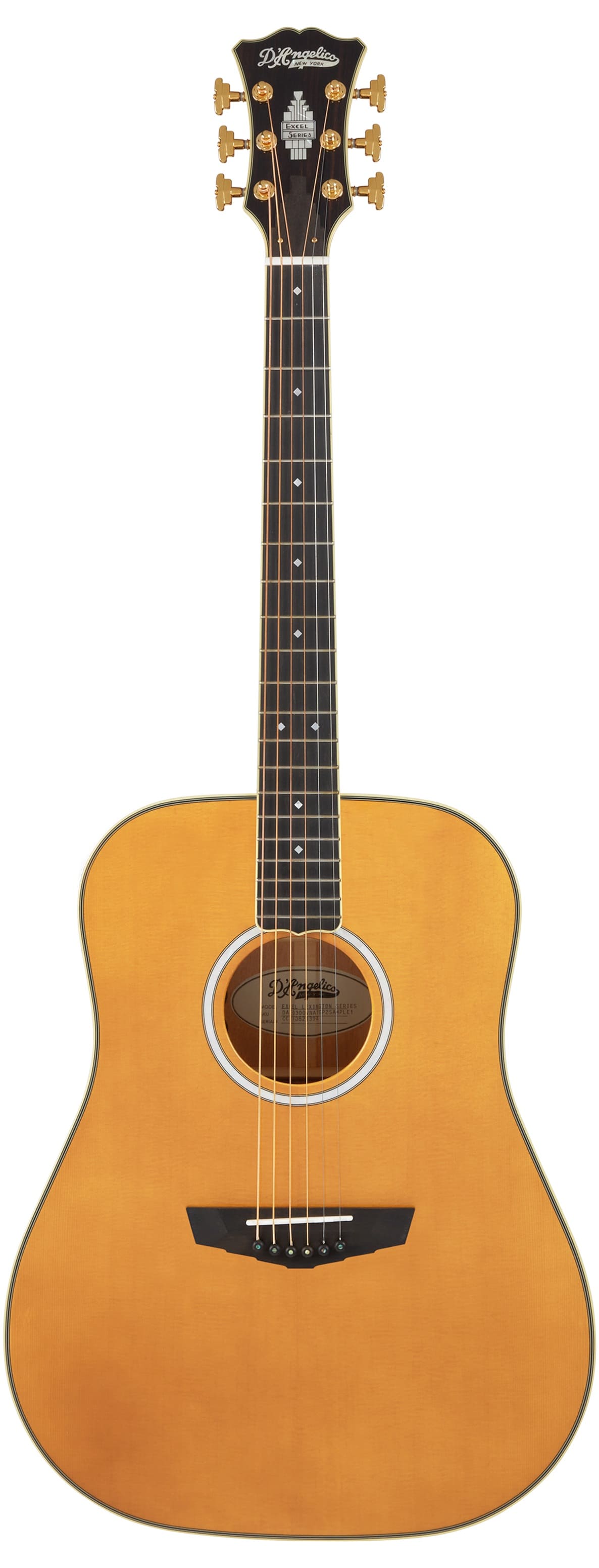 D'Angelico Excel Lexington Vintage Natural D'Angelico Excel Lexington Vintage Natural