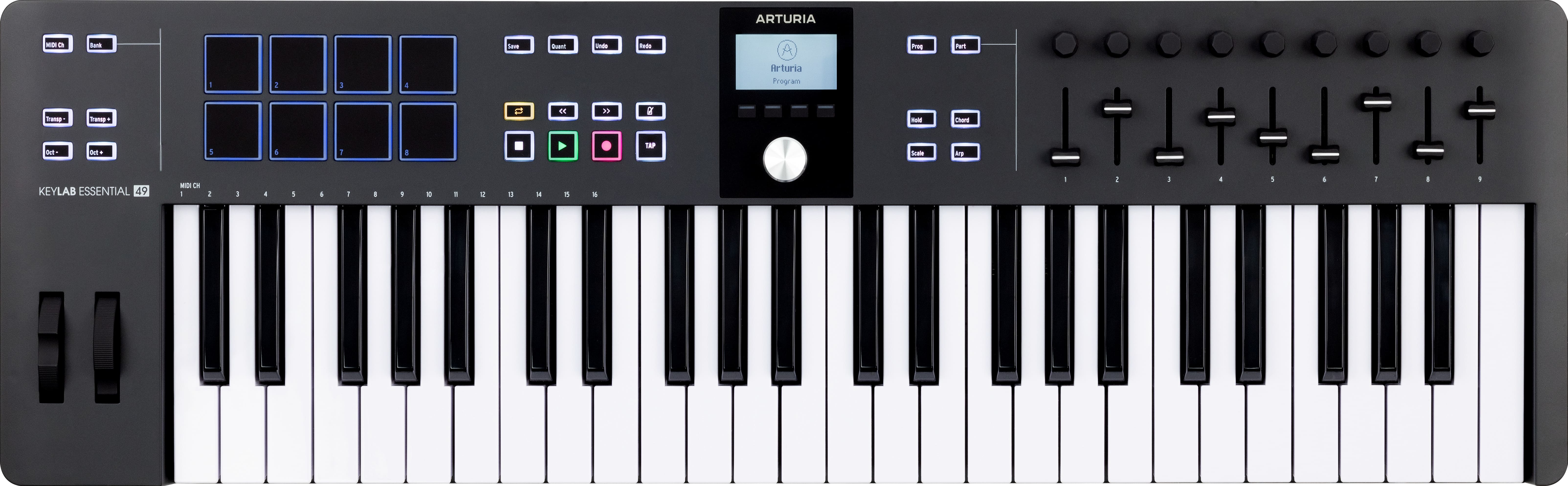 Arturia KeyLAB Essential 49 Schwarz