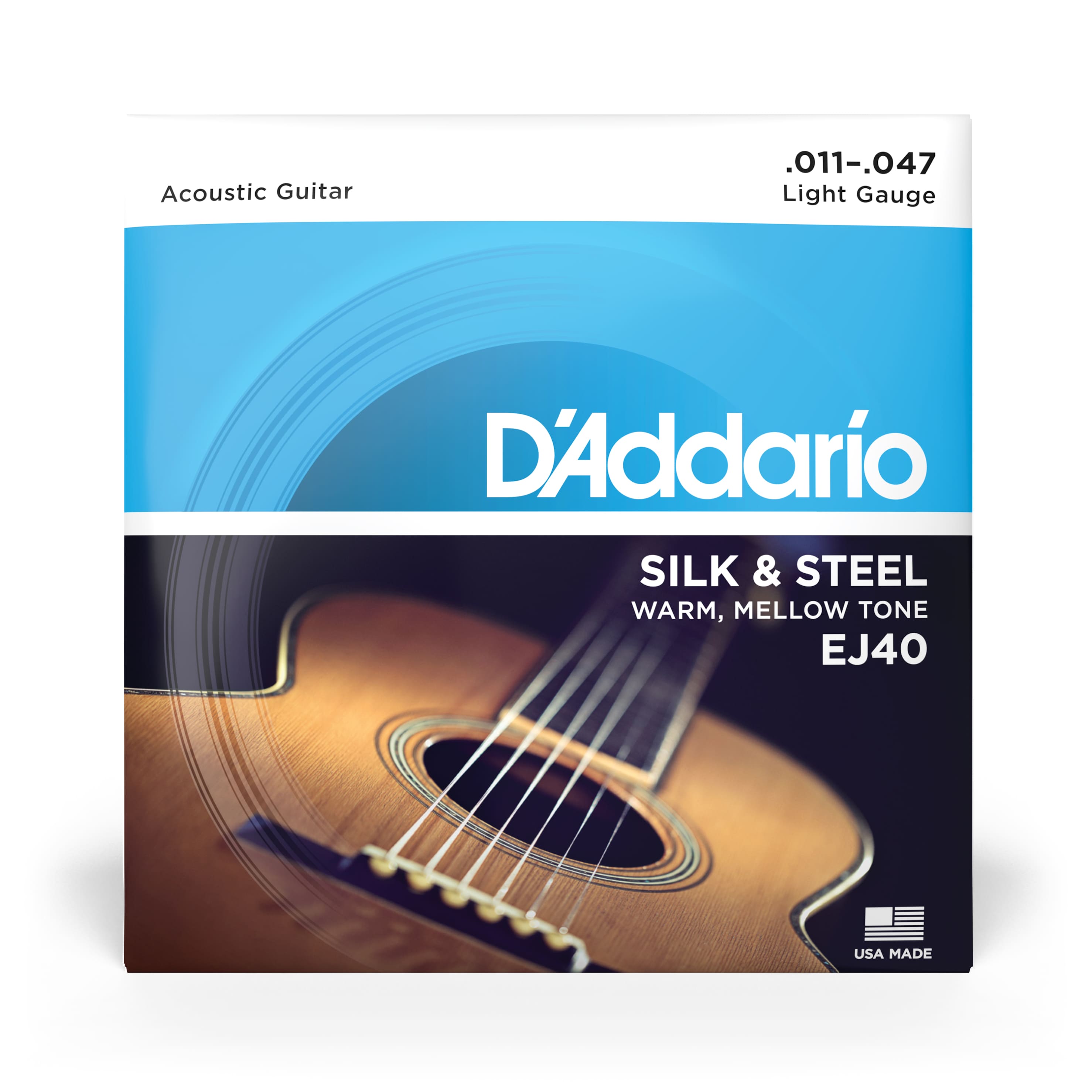 D'Addario EJ40 Silk&Steel