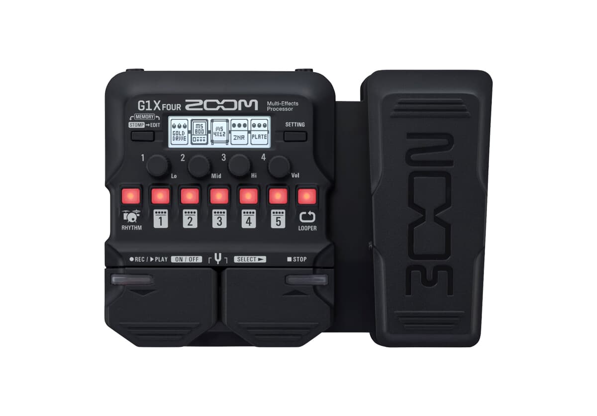 Zoom G1X FOUR Multi Effect-Pedal